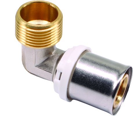 MONTER quality Kolano gwint zewnętrzny PN10 20x3/4